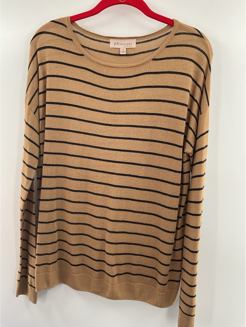 Philosophy republic clothing women’s size small striped knit top 086